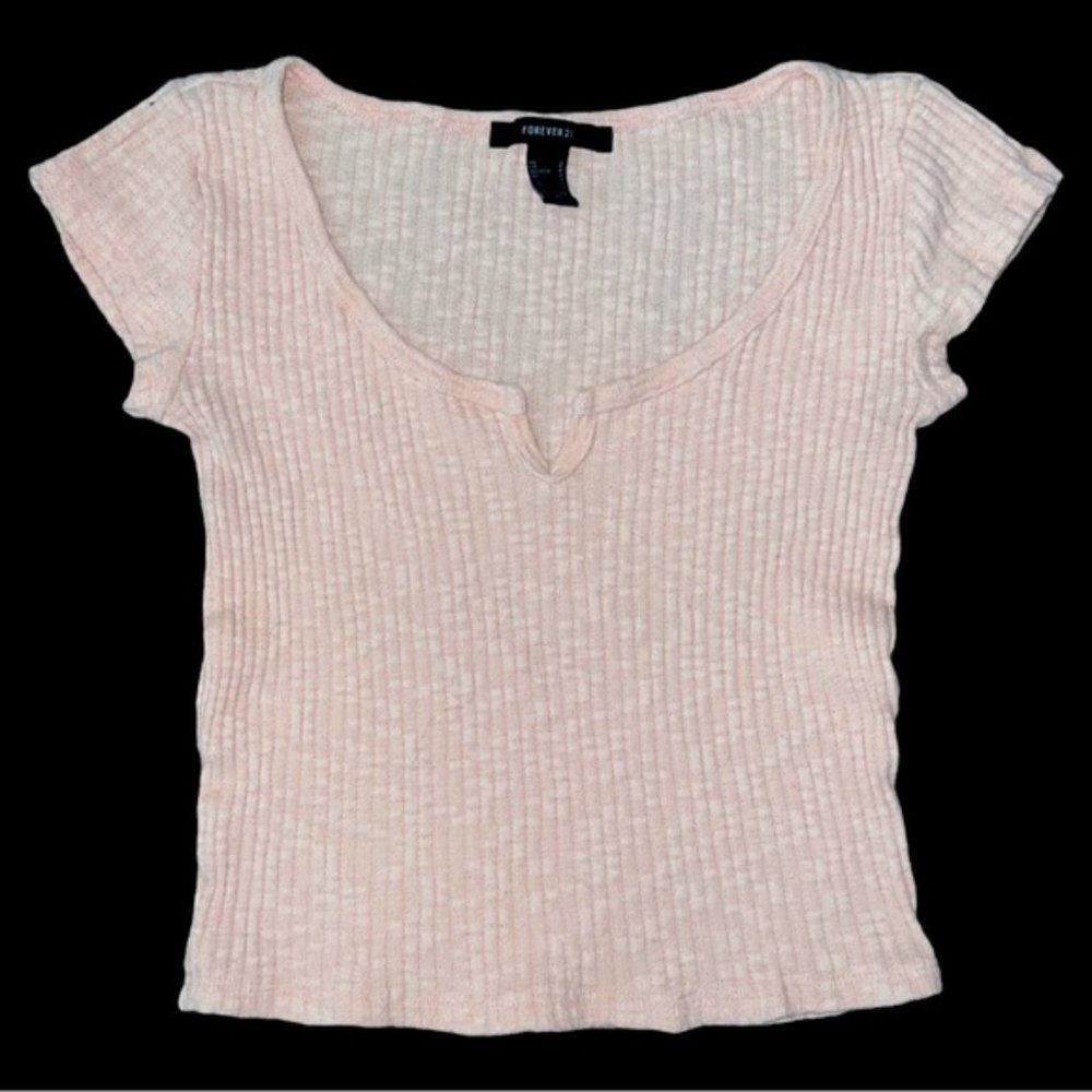 Pink crop top